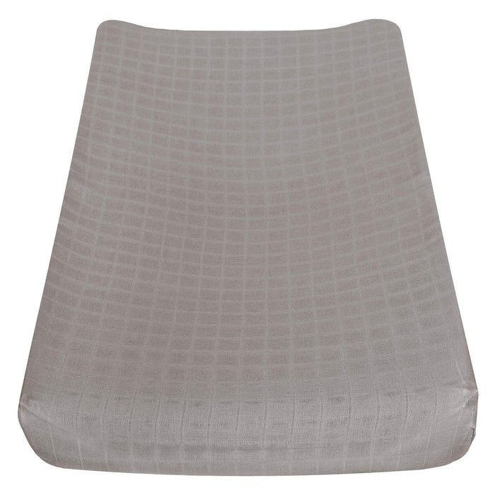 Perlimpinpin® Cotton Muslin Change Pad Cover - Taupe
