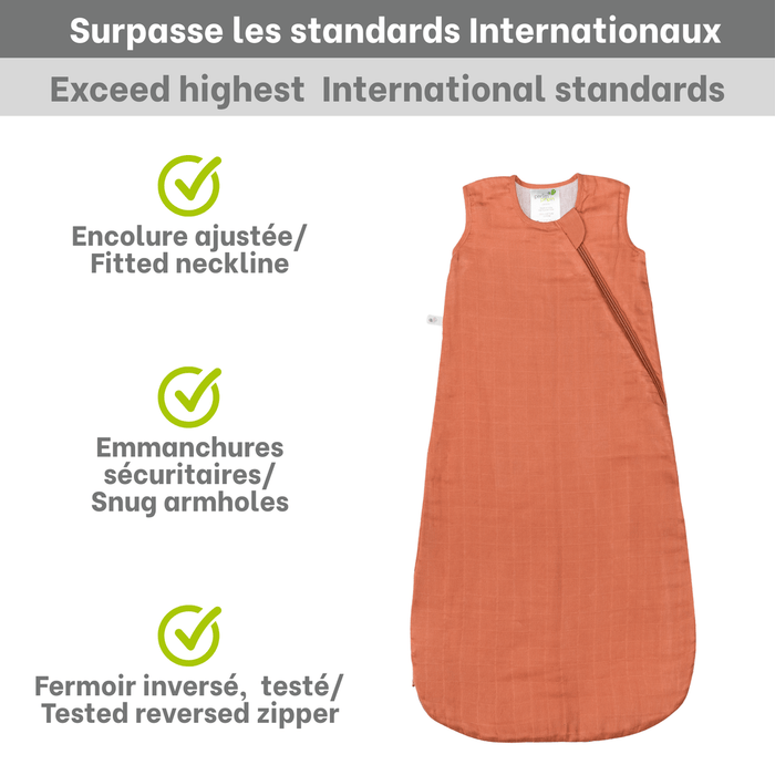 Perlimpinpin® Cotton Muslin Sleep Sack (0.7 tog)