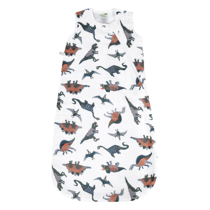 Gigoteuse en mousseline de coton Perlimpinpin® - Dinos (0,7 Tog) 18 à 36 mois