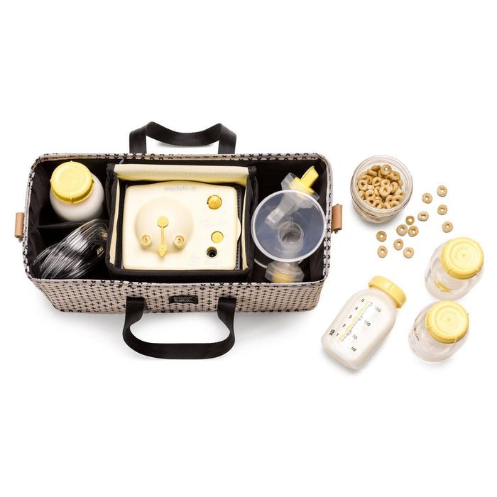 Petunia Pickle Bottom® Organiseur de Poussette 3 en 1 - Organiseur Universel pour Poussette - Sac à Langer