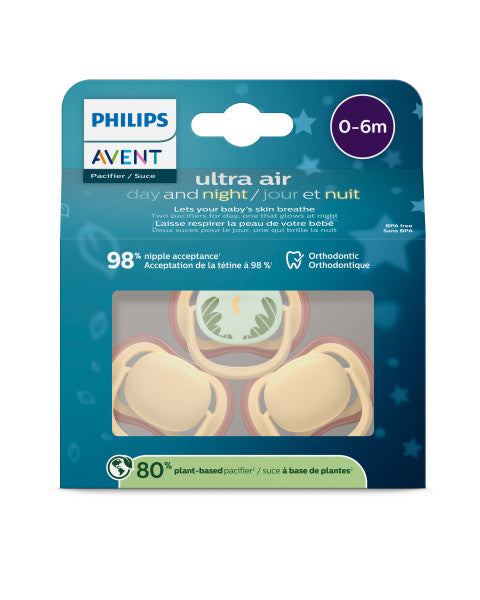 Philips Avent® Ultra Air Pacifier 0m to 18m - 3 pack