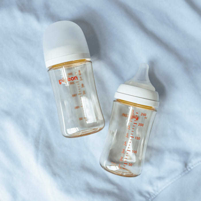 Pigeon® PPSU Bottle 8oz (1-Pack) with M Nipple 3M+