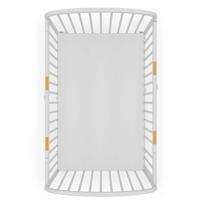 Foundations® Pinnacle™ Compact Folding Metal Crib – Commercial Infant Crib for Hotels