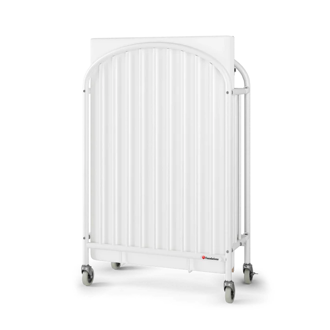 Foundations® Pinnacle™ Compact Folding Metal Crib – Commercial Infant Crib for Hotels