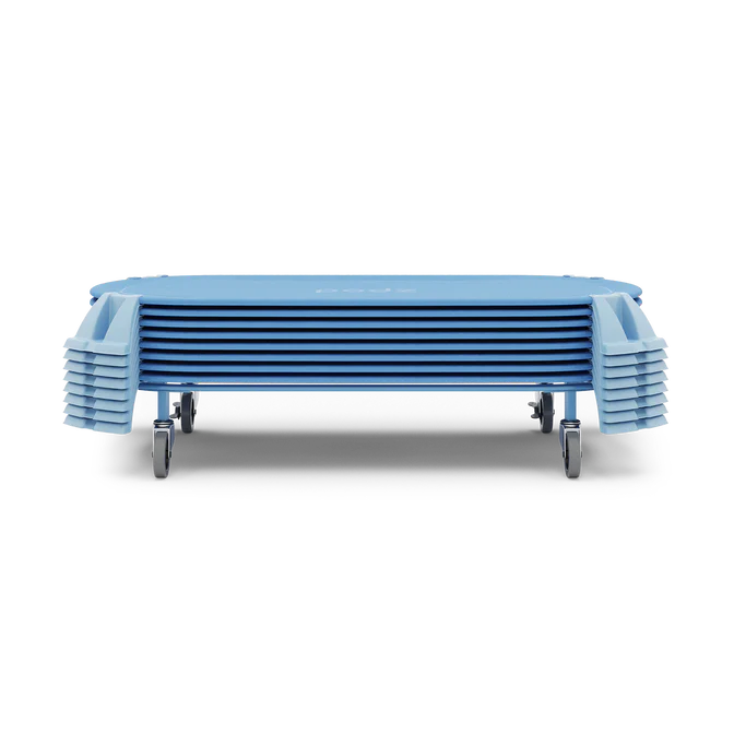 Foundations Podz™ Standard Size Cot Carrier – Mobile Transport & Storage Carrier for Daycare Cots