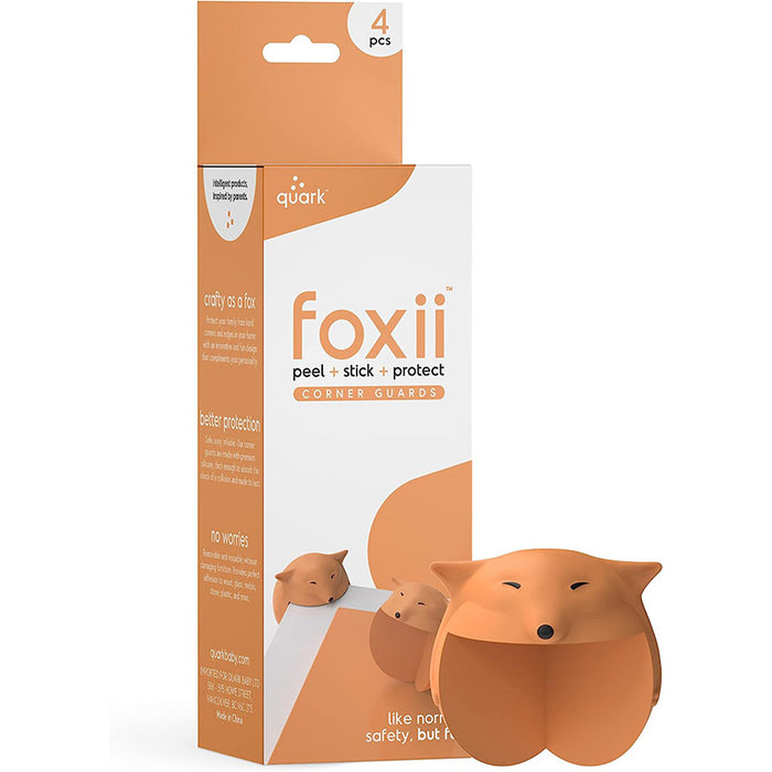 Quark Foxii Corner Guards for Baby & Toddler Safety - 4 Pack