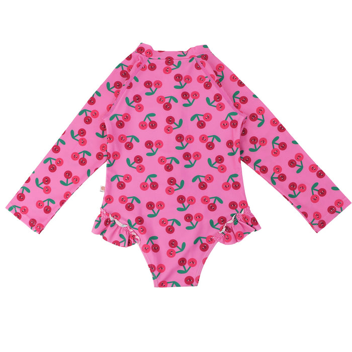 Maillot de bain 1 pièce imprimé Zoocchini Rashguard pour bébés et tout-petits – Tailles 6 mois à 4 ans