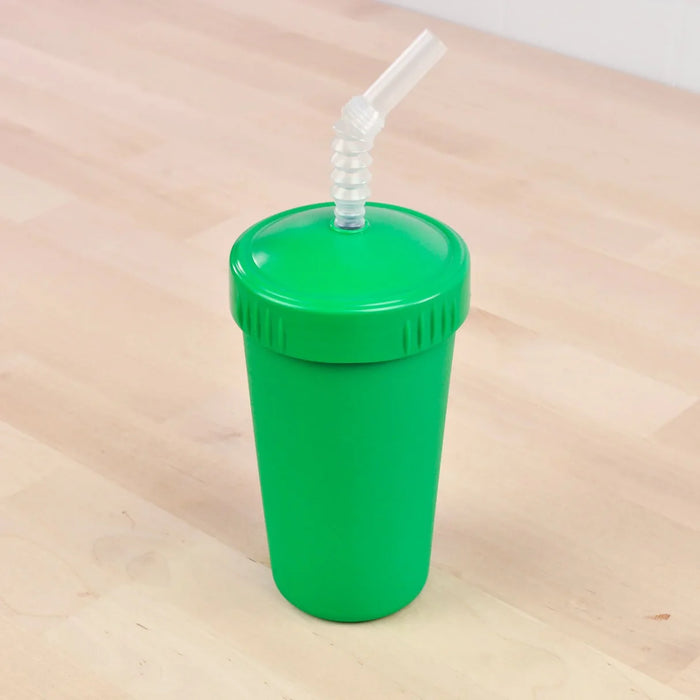 Re-Play Recycled Plastic Straw Cup with Lid & Straw