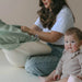 Snuggle me LoungerCurveCover organic cotton muslin