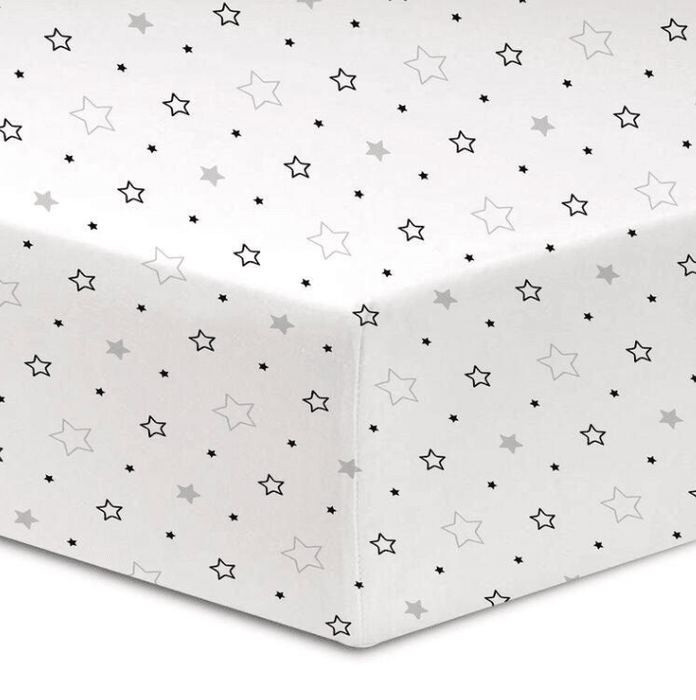 Koala Baby Flannel Fitted Crib Sheet