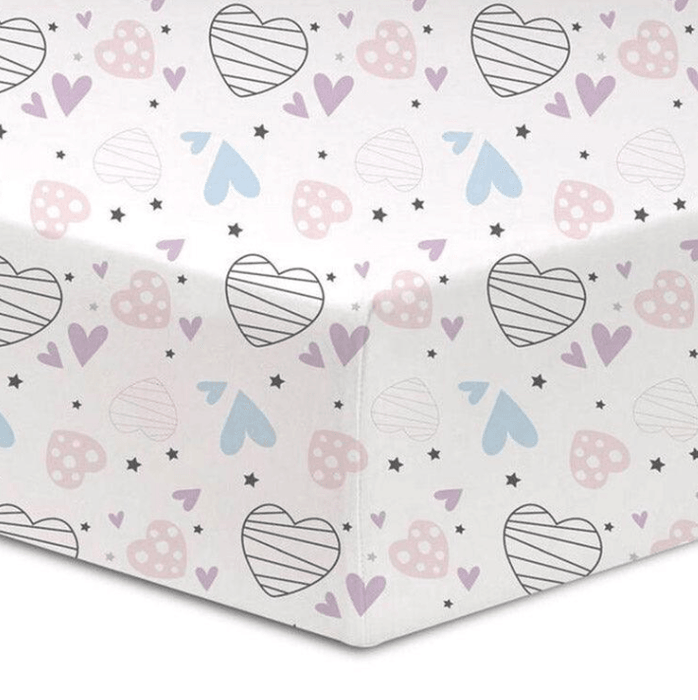 Koala Baby Flannel Fitted Crib Sheet
