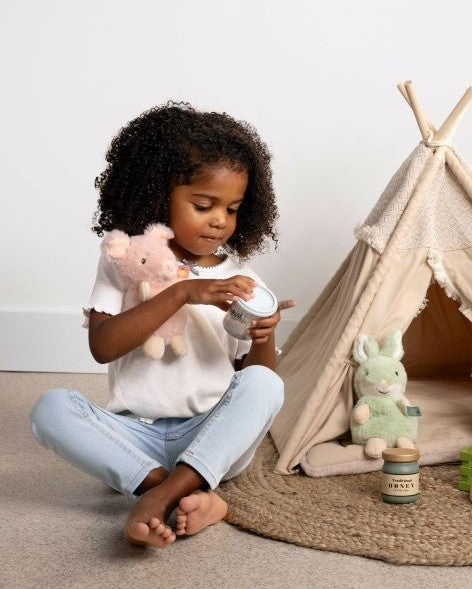 Peluche Bébé Cheval Cochon Joyeux Amis des Fruits