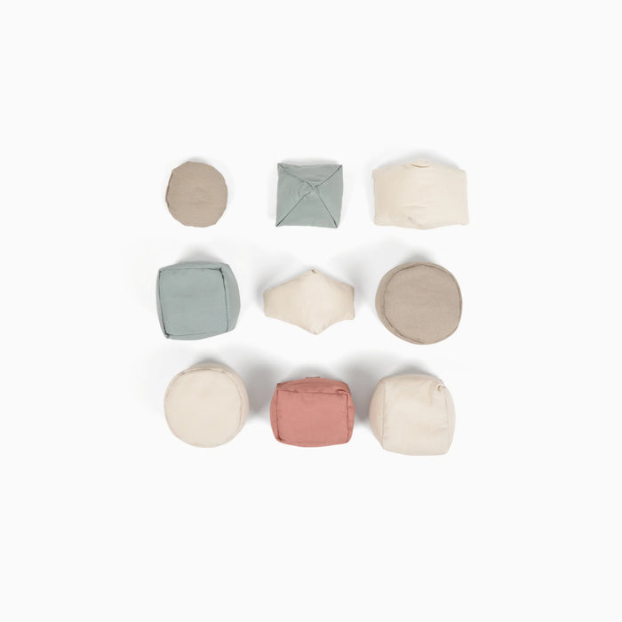 Snuggle Me® Organic Cotton Baby Sensory Toy Set – 9 Pieces