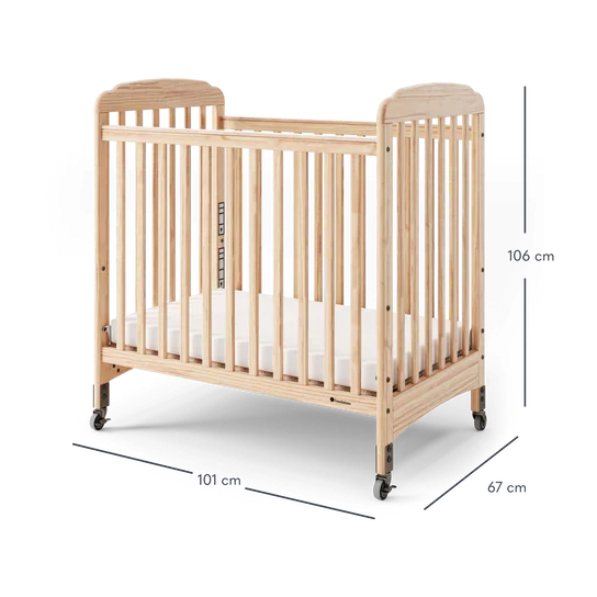 Foundations Lit bébé Next Gen Serenity® avec planche de matelas réglable - Clearview