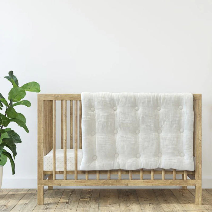 Couette en mousseline 4 plis Simmons Deluxe | 100 % coton | Douce et respirante