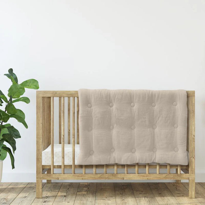 Couette en mousseline 4 plis Simmons Deluxe | 100 % coton | Douce et respirante