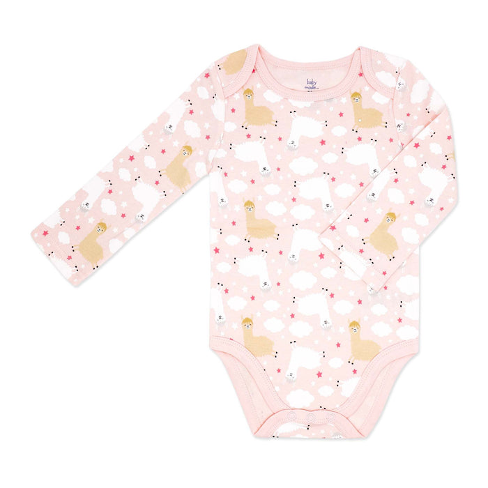 Small Wonders® Neutral Single Long Sleeve Bodysuit | NB to 24m