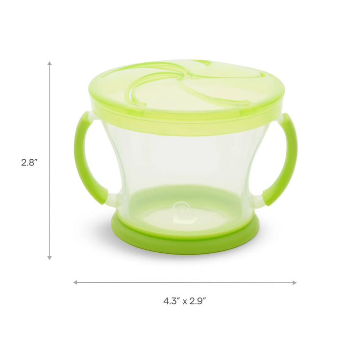 Munchkin Snack Catcher Toddler Snack Cup – Spill-Proof Snack Container (12m+) - 1 Cup