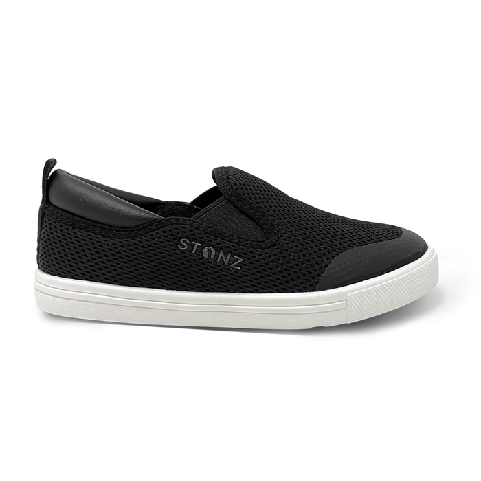 Stonz® Skipperz Slip-On Shoes for Toddlers & Kids | Sizes 8-12,BLACK