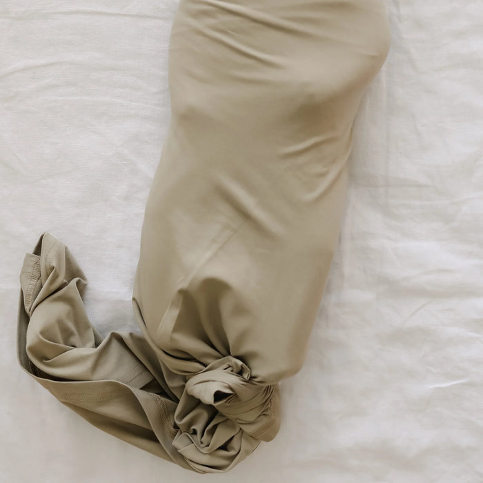 Snuggle Me® Organic Cotton Stretch Baby Swaddle Blanket - Birch