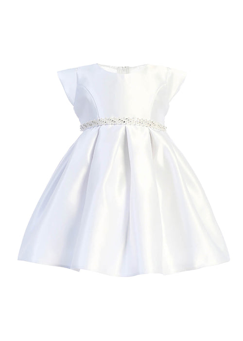 Robe en satin Sweet Kids® pour bébé fille | 6 mois à 24 mois