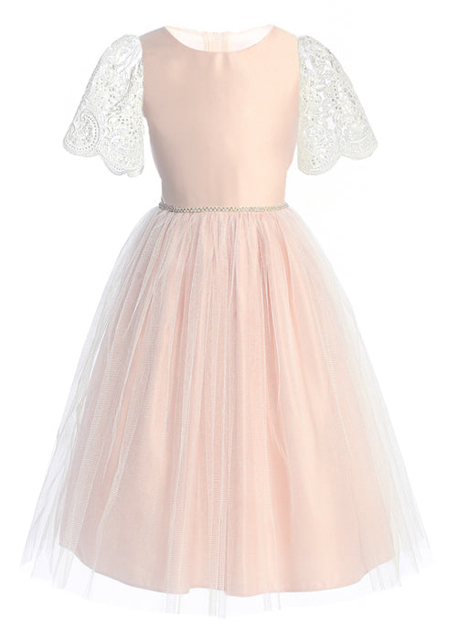 Robe en satin Sweet Kids® SK1015 pour fille | 8 à 12 ans