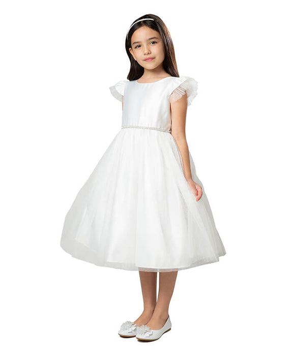 Sweet Kids® Robe Fille en Satin SK910 | 2 à 12 ans