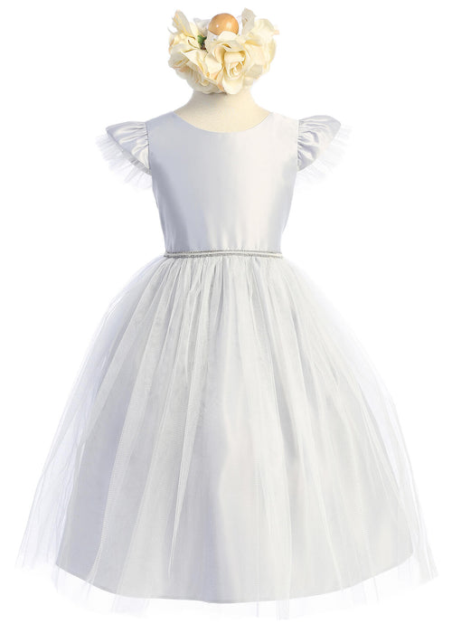 Sweet Kids® Robe Fille en Satin SK910 | 2 à 12 ans
