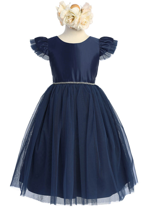 Sweet Kids® Robe Fille en Satin SK910 | 2 à 12 ans