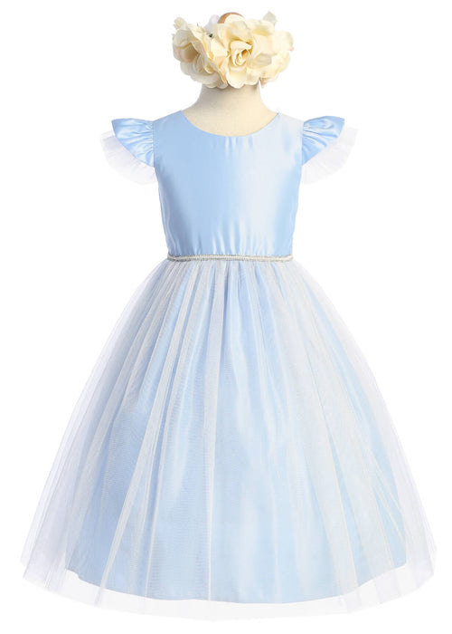 Sweet Kids® Robe Fille en Satin SK910 | 2 à 12 ans