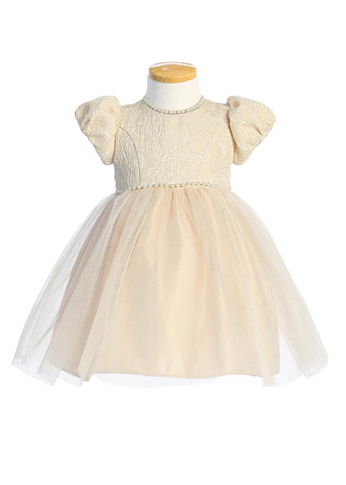 Robe pour fille Sweet Kids® en satin jacquard | 2 à 12 ans