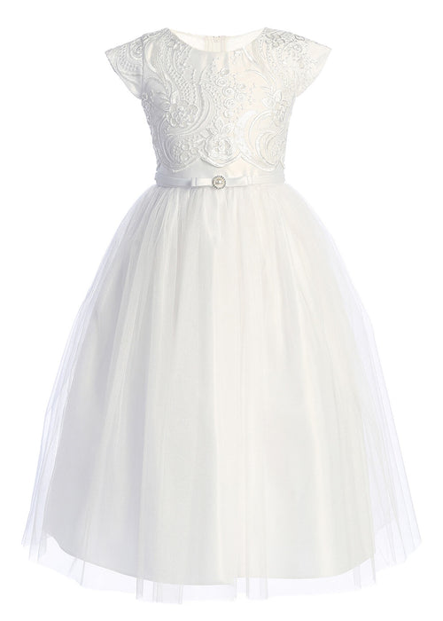 Robe en satin à sequins Sweet Kids® pour fille | 6 à 16 ans