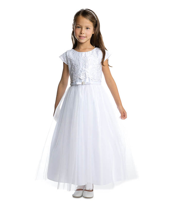 Robe en satin à sequins Sweet Kids® pour fille | 6 à 16 ans