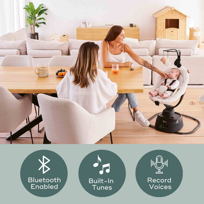 Babymoov® Baby Swing Swoon Evolution Connect - Mocca
