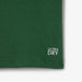 Green Ultra Dry t-shirt close-up showing hem and fabric texture.