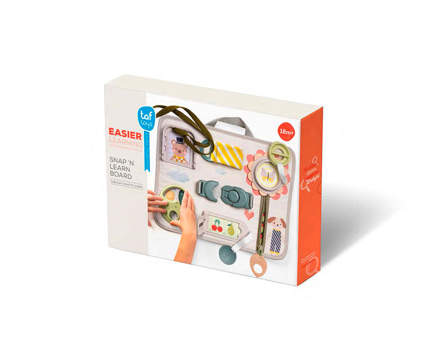 Taf Toys® Snap'n Learn Board 18m+