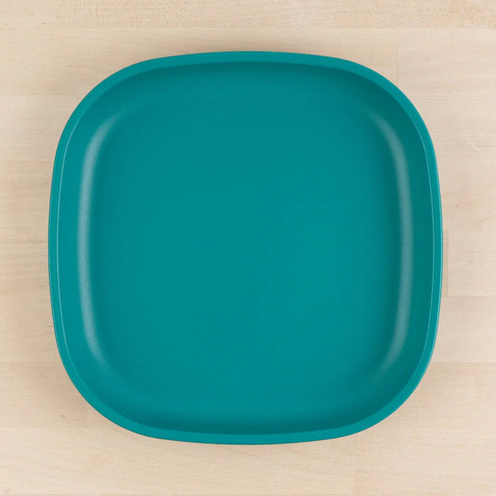 Re-Play Recycled Large Plastic Flat Plate - 9in./23cm