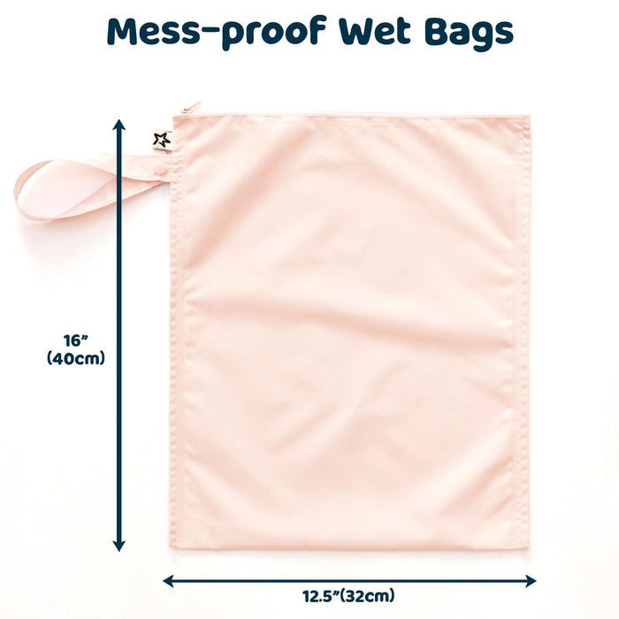 Tiny Twinkle Mess proof Wet Bags 2 Pack