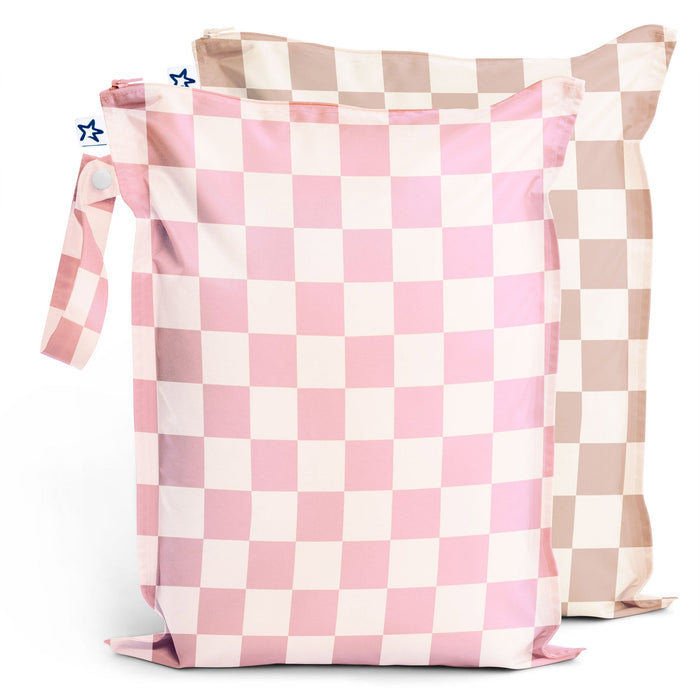 Tiny Twinkle Mess proof Wet Bags 2 Pack