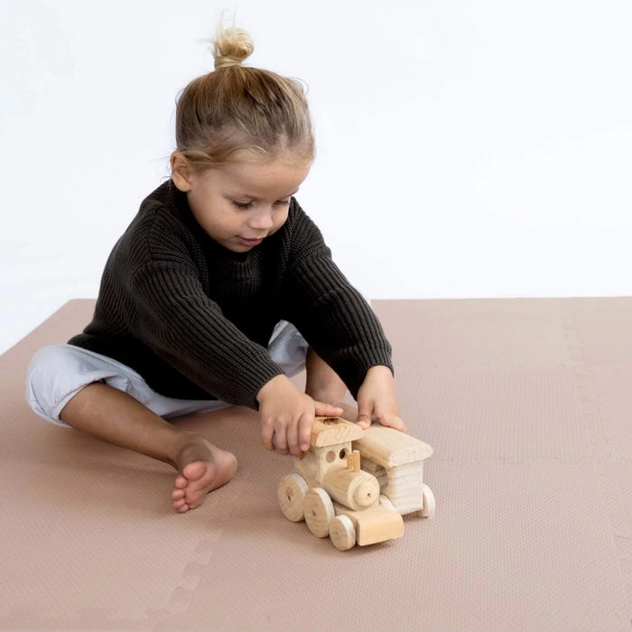 Toddlekind Classic Puzzle Playmat — Non‑Toxic EVA Foam, Expandable Size
