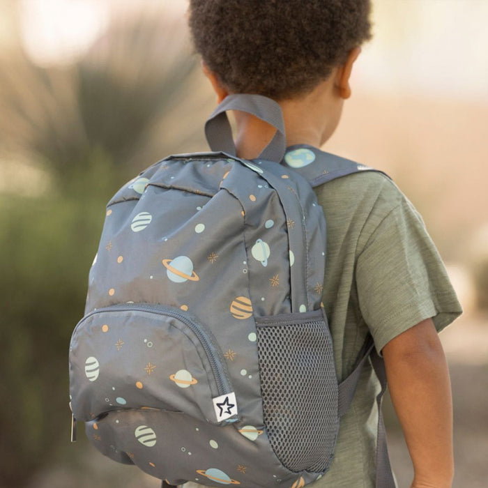 Tiny Twinkle® Fold-Up Toddler Mini Backpack – Lightweight, Water-Repellent, Recycled Fabric