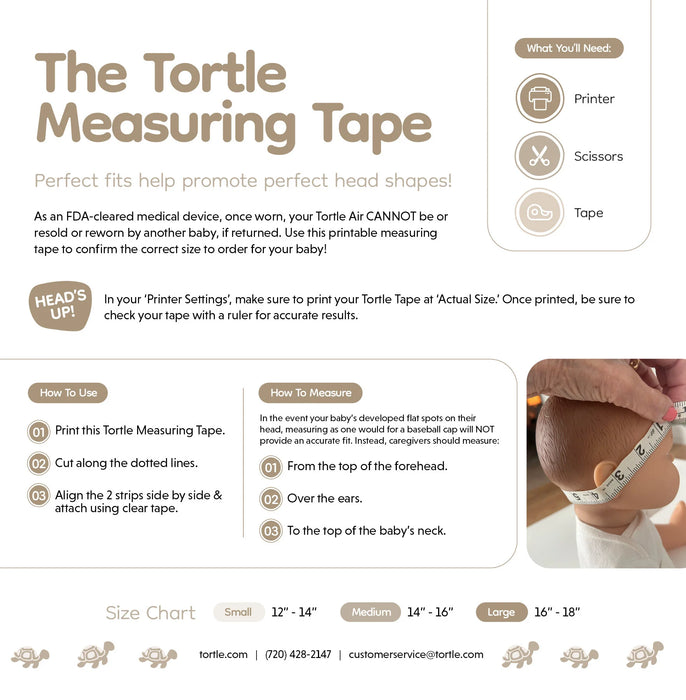 Tortle® Baby Head Repositioning Beanie