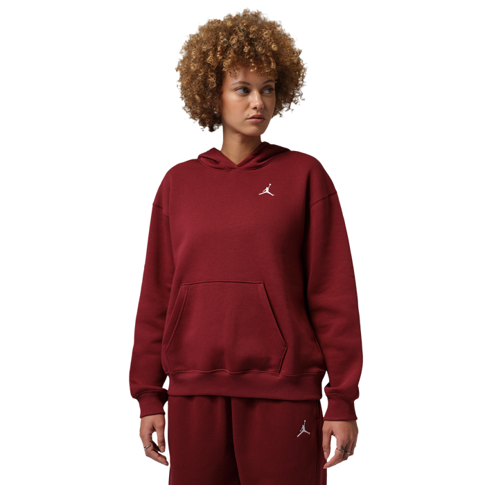 Jordan Brooklyn Fleece Pullover Hoodie – Gym Red alternate