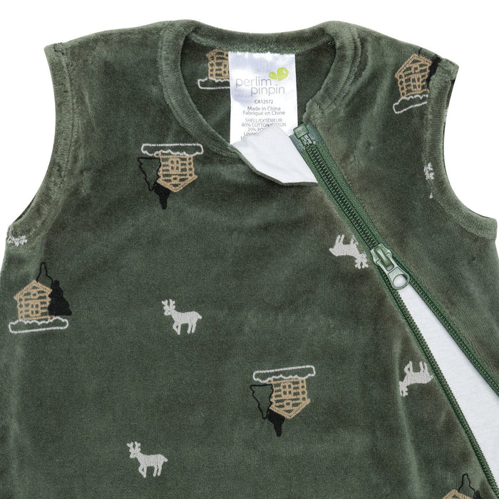 Sac de nuit en velour ultra-doux pour bébé de Perlimpinpin (1.0 Togs)