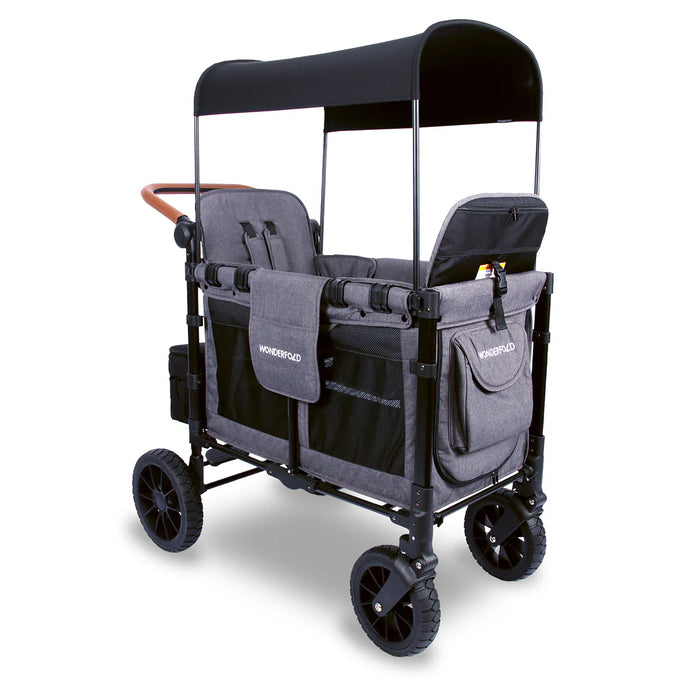 Poussette-wagon double Wonderfold W2 LUXE Premium Push