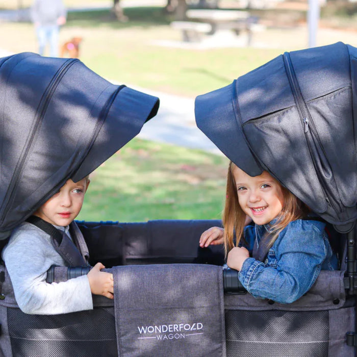 Wonderfold Retractable Stroller Canopy for W2 Elite | W2 Luxe (2pk)