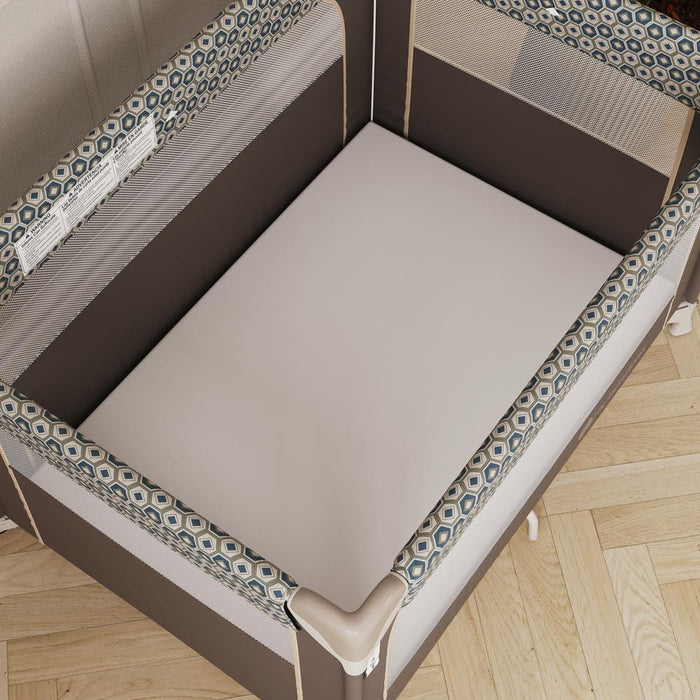 Foundations Draps à fermeture éclair SafeFit™ Draps pour berceau et parc (paquet de 6)