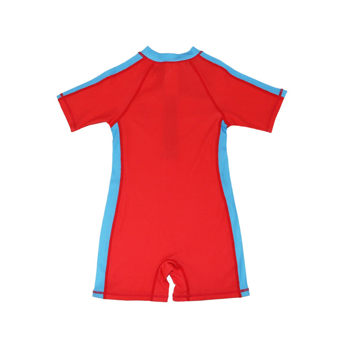 Zoocchini® Boys Short Sleeve 1pc Solid Swimsuit | 6m to 4T