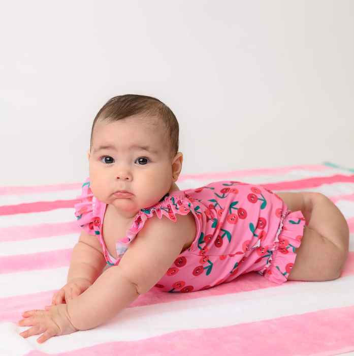 Zoocchini® Ruffled 1 Piece Swimsuit Size | 6m to 3T