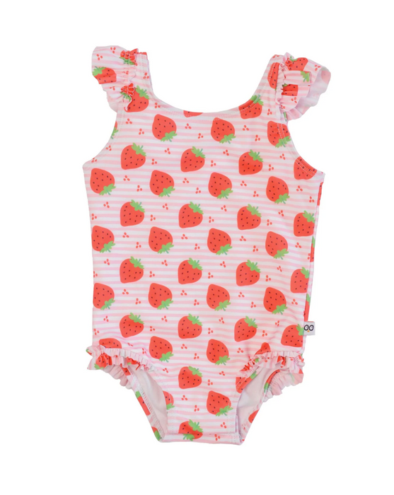 Zoocchini® Ruffled 1 Piece Swimsuit Size | 6m to 3T